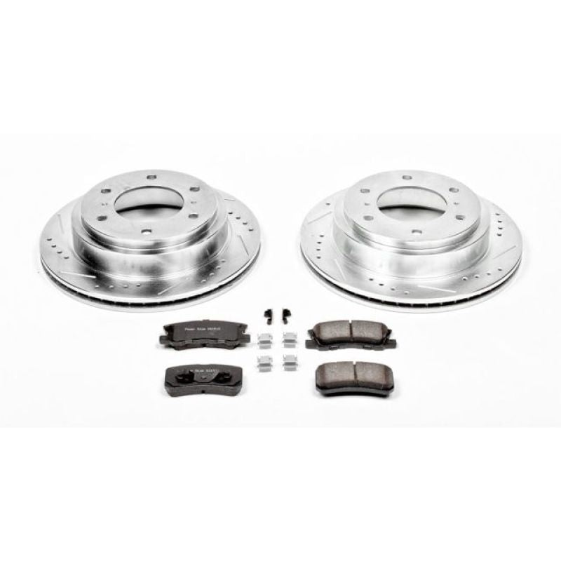 PowerStop Power Stop 01-06 Mitsubishi Montero Rear Z23 Evolution Sport Brake Kit