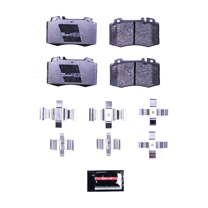PowerStop Power Stop 07-11 Mercedes-Benz SLK55 AMG Euro-Stop ECE-R90 Front Brake Pads