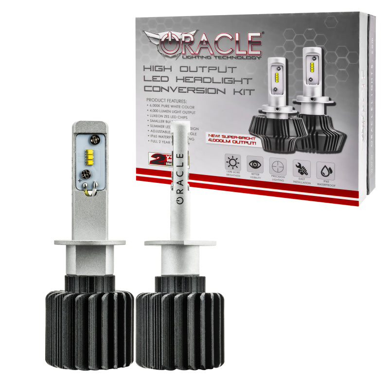 ORACLE Lighting Oracle H1 4000 Lumen LED Headlight Bulbs (Pair) - 6000K