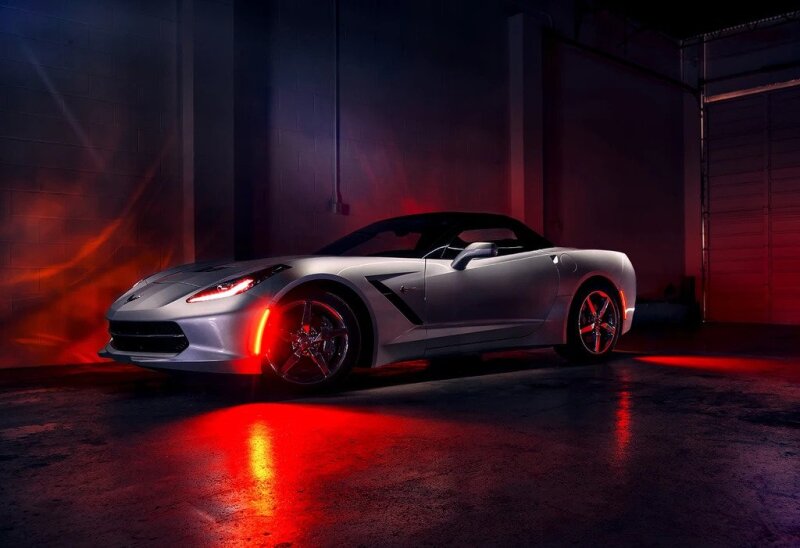 ORACLE Lighting Oracle Chevrolet Corvette C7 Concept Sidemarker Set - Tinted - No Paint