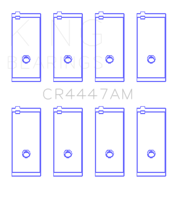 King Engine Bearings Toyota Corolla 1600 (Size 1.5) Connecting Rod Bearing Set