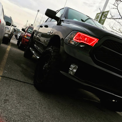 ORACLE Lighting Oracle Dodge Ram Sport 09-18 LED Headlight Halo Kit - ColorSHIFT w/o Controller