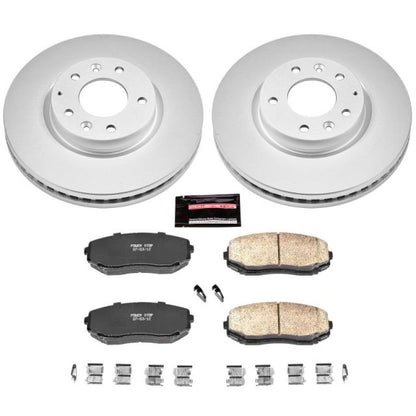 PowerStop Power Stop 07-12 Mazda CX-7 Front Z17 Evolution Geomet Coated Brake Kit