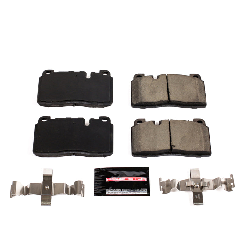 PowerStop Power Stop 17-18 Audi A6 Front Z23 Evolution Sport Brake Pads w/Hardware