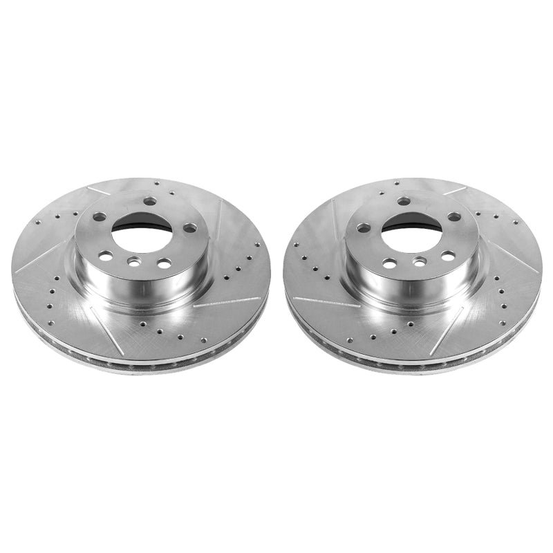 PowerStop Power Stop 11-17 BMW X3 Front Evolution Drilled & Slotted Rotors - Pair