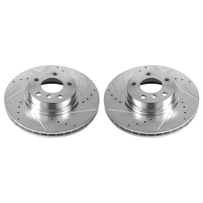 PowerStop Power Stop 11-17 BMW X3 Front Evolution Drilled & Slotted Rotors - Pair