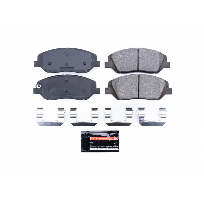 PowerStop Power Stop 17-18 Hyundai Santa Fe Front Z23 Evolution Sport Brake Pads w/Hardware