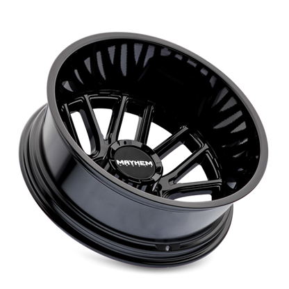 Mayhem 8107D Cogent Dually 20x8.25 / 8x200 BP / -192mm Offset / 142mm Hub Gloss Black Wheel