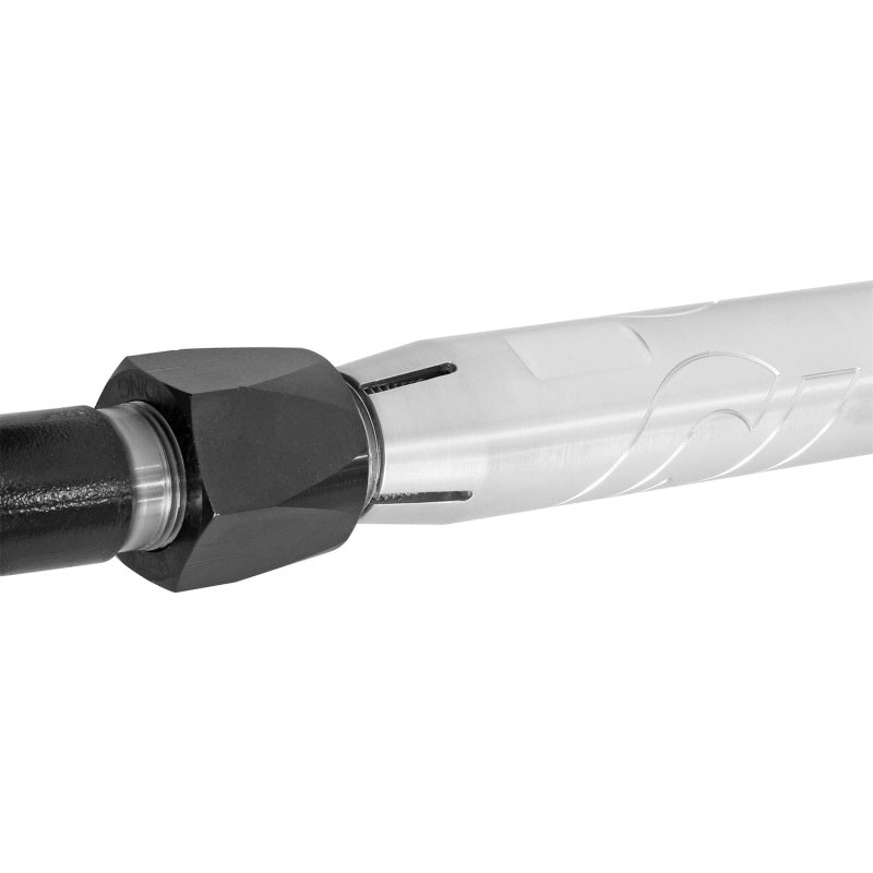 RockJock Jeep JL/JK Wrangler RockNut Billet Al Tie Rod w/ 1T Taper Ends (Chromoly 1-5/8in Dia.)