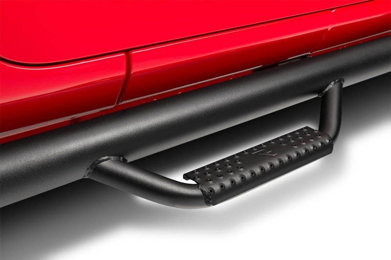 N-Fab Nerf Step 07-11 Jeep Wrangler JK 2 Door All - Tex. Black - W2W - 3in