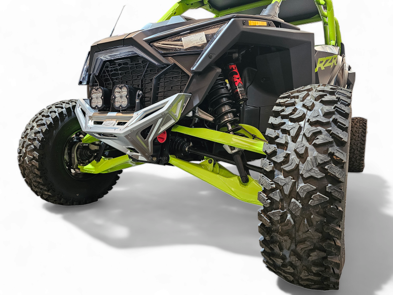 Elektric Off Road Elektric Offroad 2022-2025 Polaris Rzr Pro R/ Pro S/Turbo R Billet Front Winch Bumper Anodized Clear