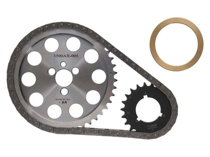 Manley Performance Manley Billet Timing Chain Kit - Small Block Chevrolet - Shim - Short