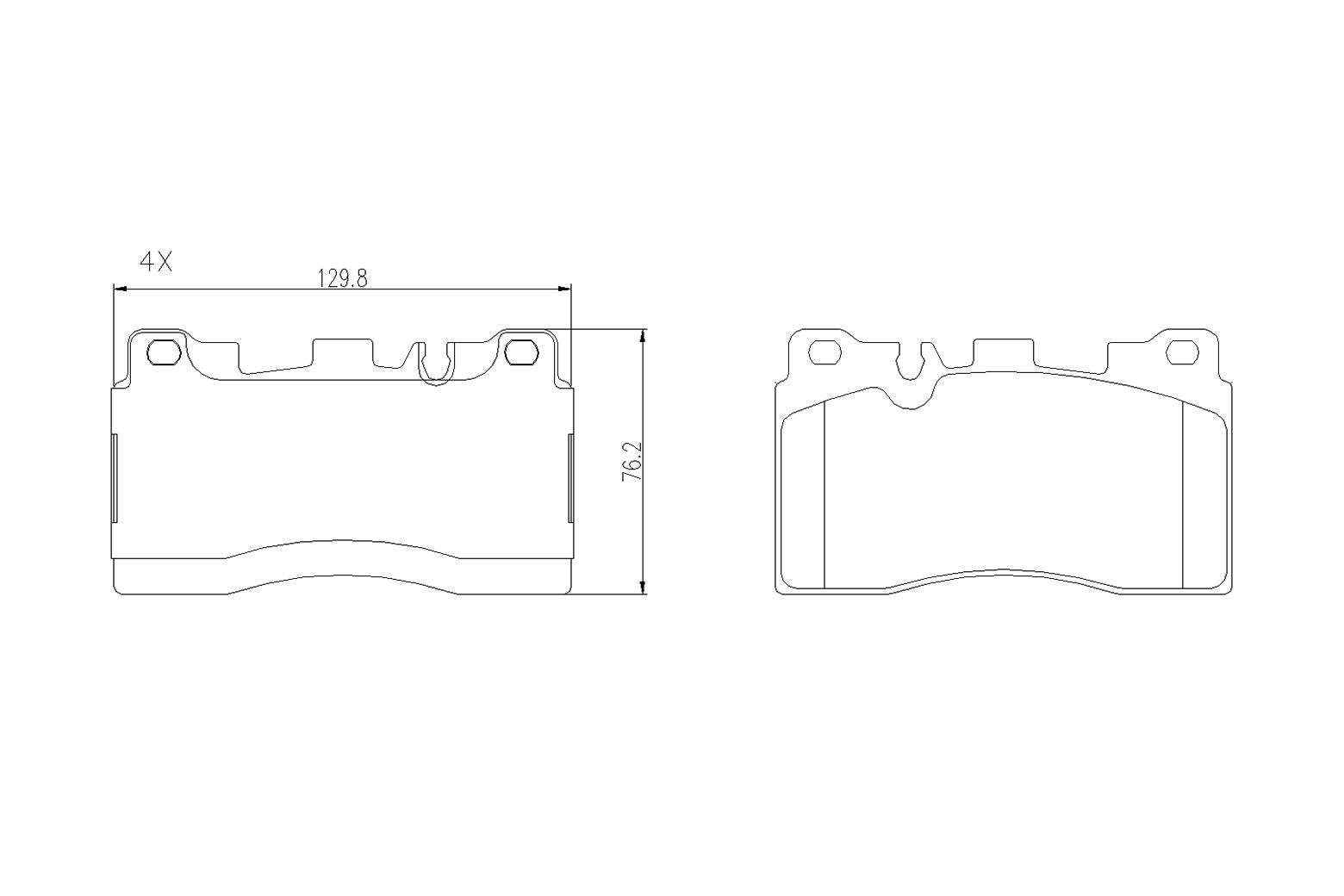 BOGAP C8210192 Brake Pad Set, Disc Brake