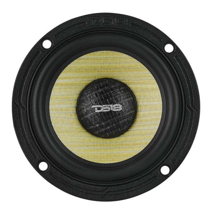 DS18 Dlx Qlty 6.5in+3.5in+2.2in 3-Way 180 Watt RMS 4 ohm Ylw Straw + Composite Foam Cone Neodymium