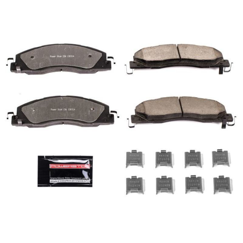 PowerStop Power Stop 09-10 Dodge Ram 2500 Front Z36 Truck & Tow Brake Pads w/Hardware