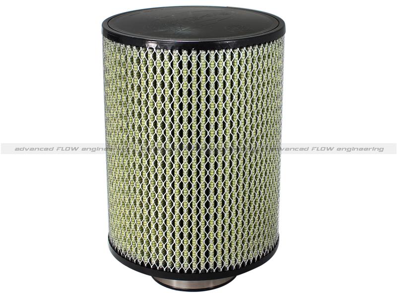 aFe MagnumFLOW Air Filters UCO PG7 A/F PG7 4F x 6B x 3-1/2T (w/ 1/4-20 Stud) x 12H