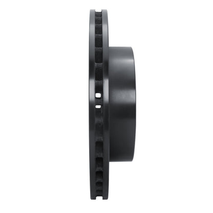 R1 Concepts R1 94-96 Ford F-150 4WD Front Right Drilled & Slotted Black Brake Rotor