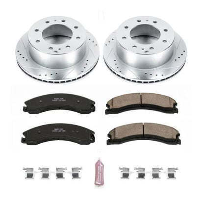 PowerStop Power Stop 15-20 GMC Sierra 2500 HD Rear Z23 Evolution Brake Kit
