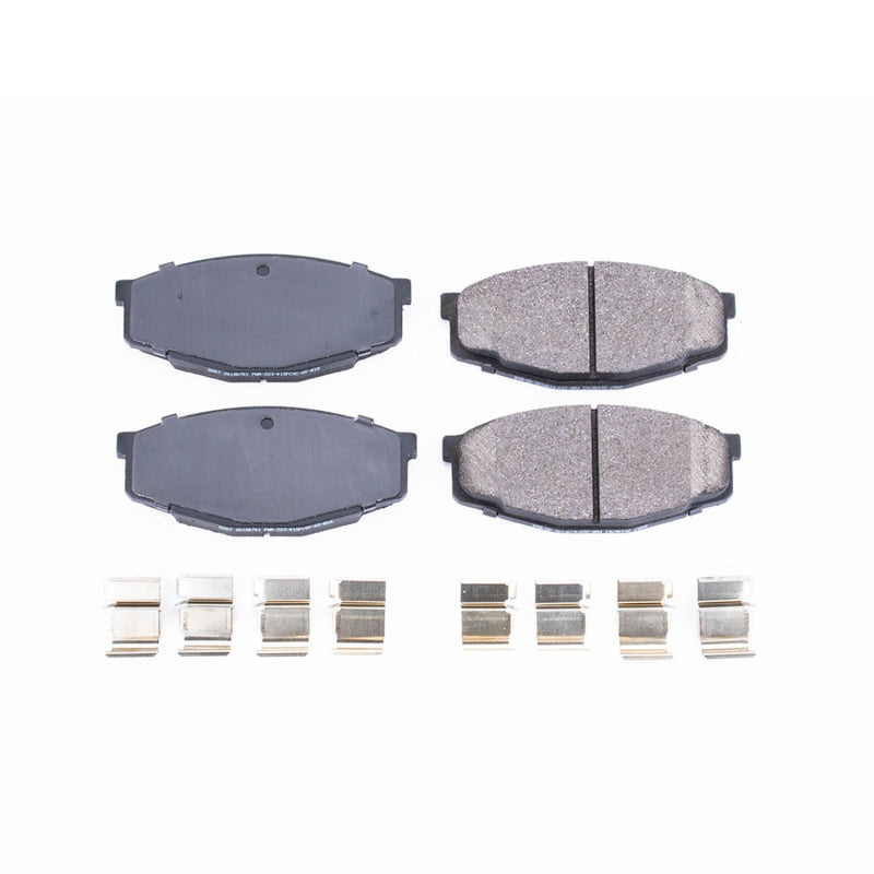 PowerStop Power Stop 87-95 Toyota Pickup Front Z17 Evolution Ceramic Brake Pads w/Hardware