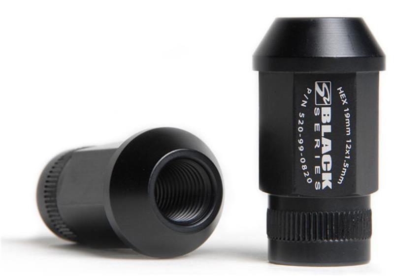 Skunk2 Racing Skunk2 12 x 1.5 Forged Lug Nut Set (Black Series) (16 Pcs.)