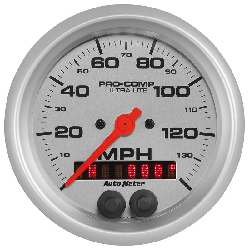 Autometer Ultra-Lite 3-3/8in 140MPH GPS Speedometer