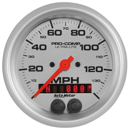 Autometer Ultra-Lite 3-3/8in 140MPH GPS Speedometer