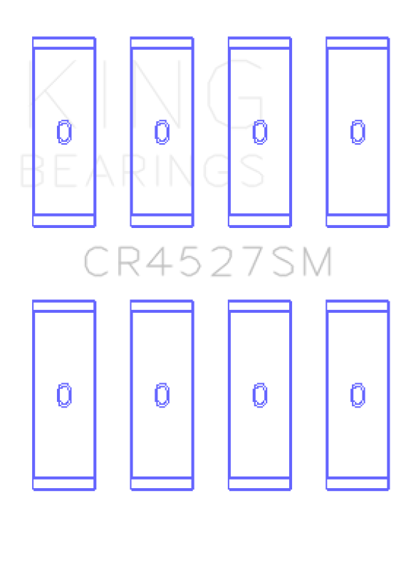 King Engine Bearings VW/Audi CAva/CAxa/Blf/Blg/Bts (Size +0.75mm) Connecting Rod Bearing Set