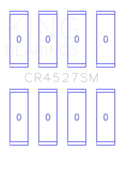 King Engine Bearings VW/Audi CAva/CAxa/Blf/Blg/Bts (Size +0.75mm) Connecting Rod Bearing Set