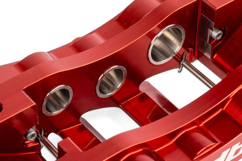 Dinan 15-18 BMW M3 Front Big Brake Kit - 395x34mm 6 Piston - Red