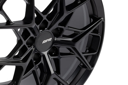 APR A02 Flow Formed 18x8.5 / 5x112 / ET45 / 66.5mm Bore / Satin Black Wheel