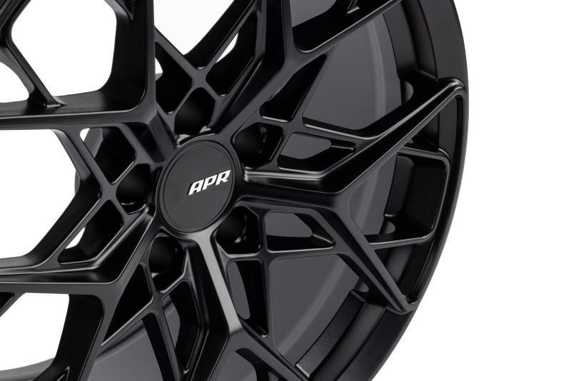 APR A02 Flow Formed 19x8.5 / 5x112 / ET45 / 66.5mm Bore / Satin Black Wheel