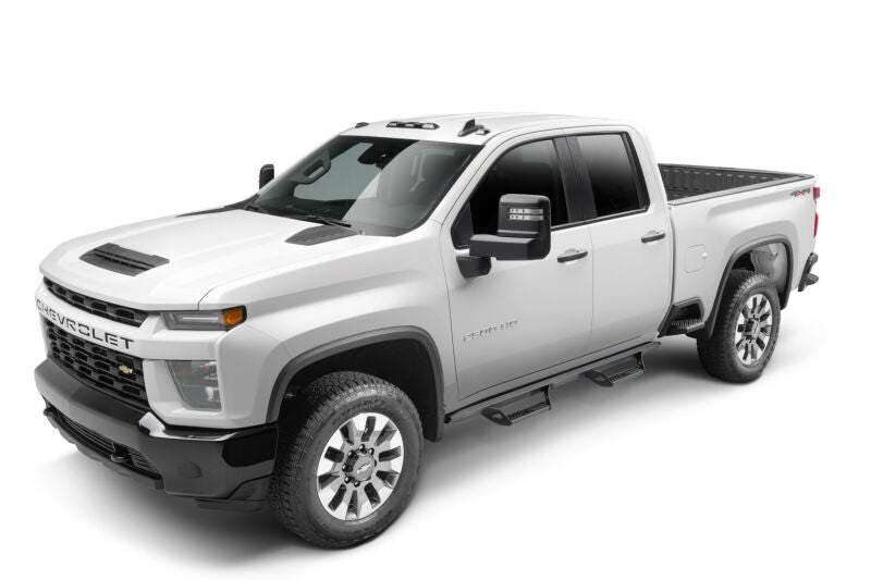 N-Fab Predator Pro 19-20 Chevy/GMC 1500 Crew Cab - Cab Length - Tex. Black