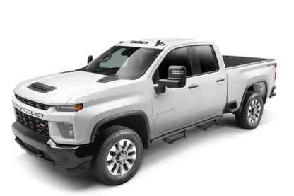 N-Fab Predator Pro 19-20 Chevy/GMC 1500 Crew Cab - Cab Length - Tex. Black
