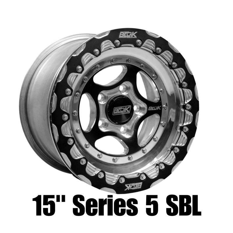 Belak Wheels Belak 15x3.5 / 2.2in BS / 4x100 BP / series 5 Wheel - Monoblock