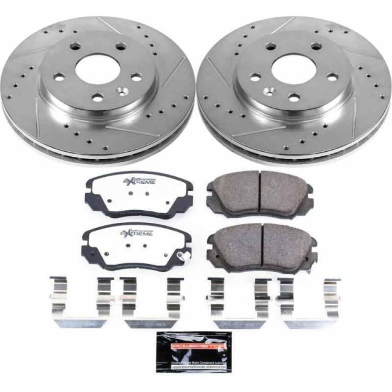 PowerStop Power Stop 11-16 Buick LaCrosse Front Z26 Street Warrior Brake Kit