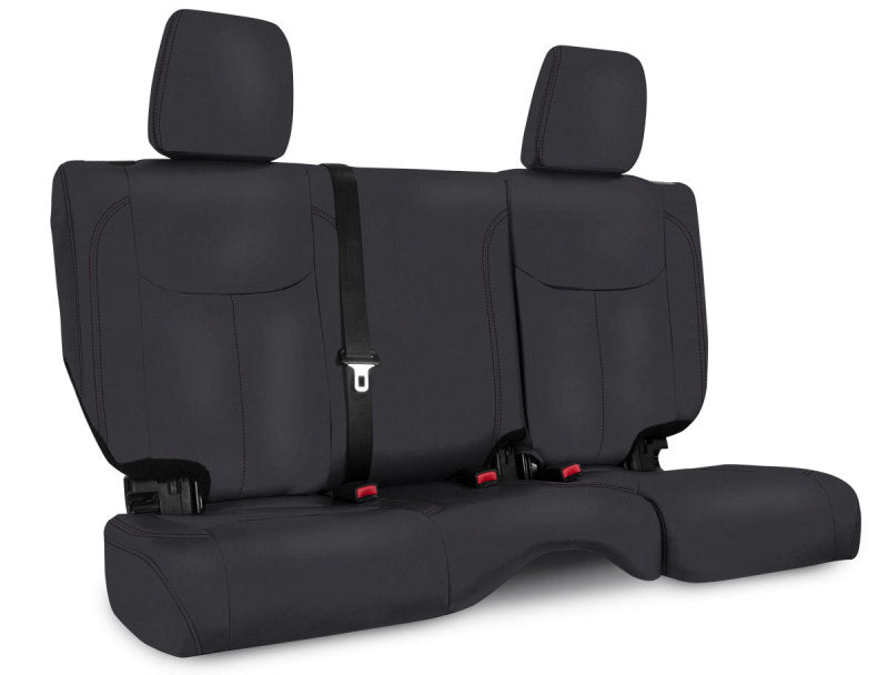 PRP Seats PRP 13-18 Jeep Wrangler JKU Rear Seat Cover/4 door - All Black