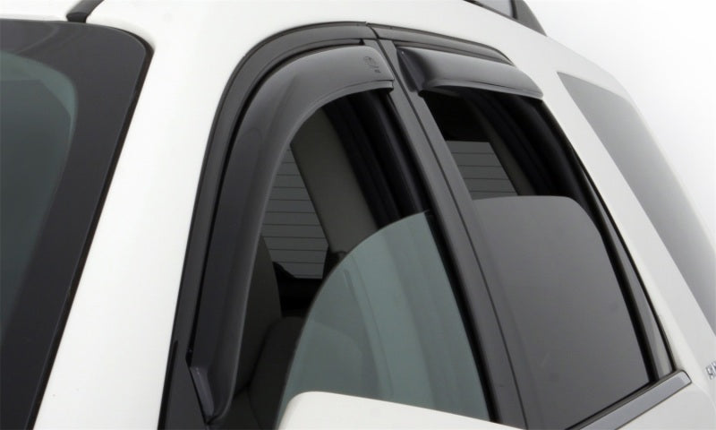 AVS 11-16 Kia Sportage Ventvisor In-Channel Front & Rear Window Deflectors 4pc - Smoke