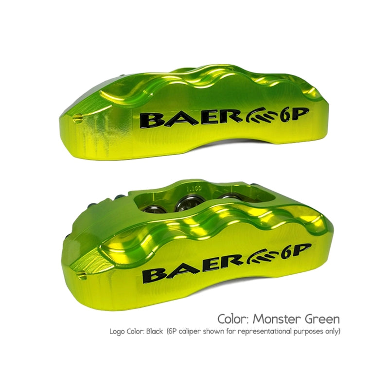 Baer Brakes 97-03 Ford Expedition 14in Extreme+ Front SDZ Brake Kit - Monster Green