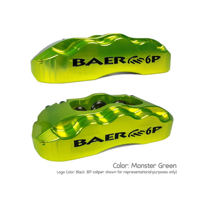 Baer Brakes 65-66 Ford Mustang 13in Pro+ Rear SDZ Brake Kit - Monster Green
