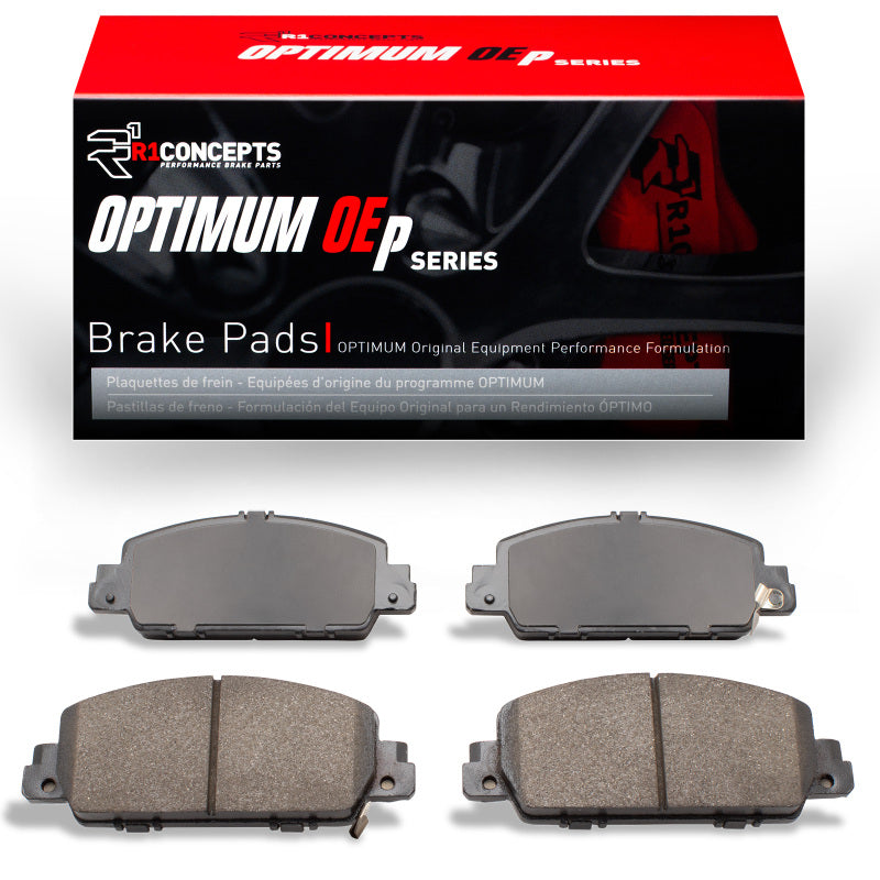 R1 Concepts R1 14-17 Honda Accord Sedan Front Optimum OE Brake Pads