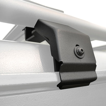 Go Rhino SRM Rack Rain Gutter Mount Kit - 4pc. (Mounts to Factory Rain Gutter/Drip Rail)