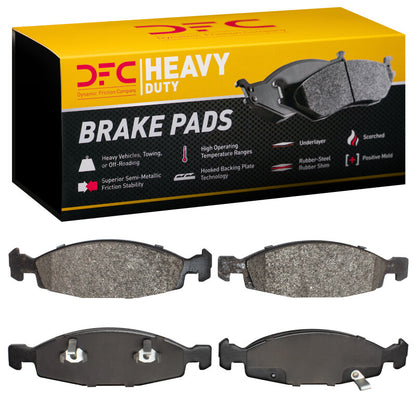 DFC 99-02 Jeep Grand Cherokee Front Heavy Duty Pads - Semi Metallic
