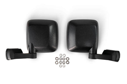 DV8 Offroad DV8 18-22 Jeep 4 Door JL/JT Aluminum Half Doors with Perforated Mesh Front