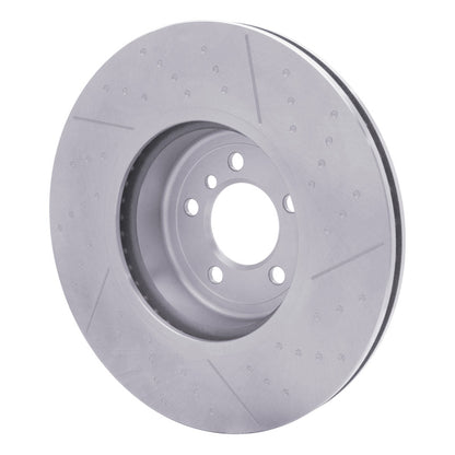 DFC 13-20 BMW 340i Front Brake Rotor - Dimpled and Slotted