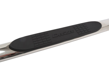 Dee Zee 14-18 Chevrolet Silverado Tubes - 4In Oval Stainless Polished (ExtCab)