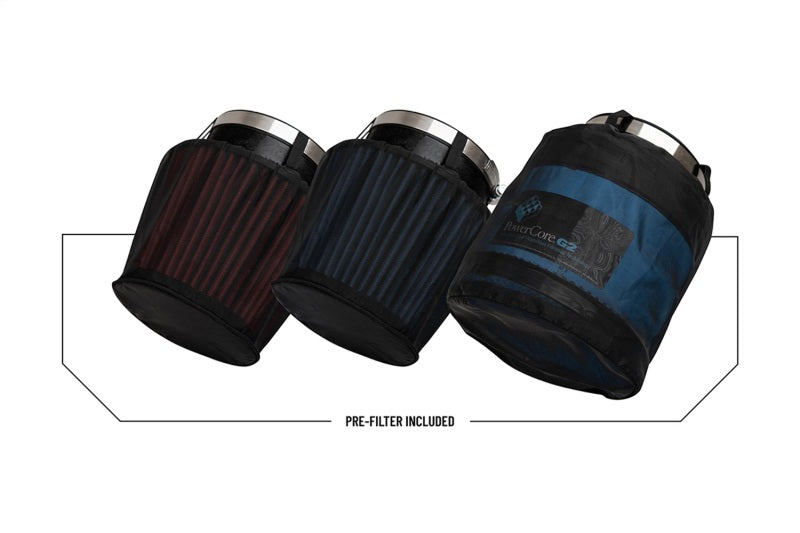 CORSA Performance Corsa 2021-2025 Ford Bronco 2.7L Cold Air Intake With Donaldson Powercore Dry Filter