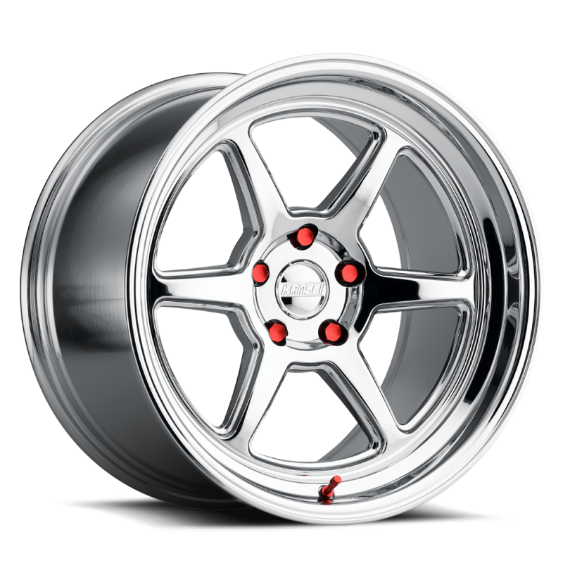 Kansei K14X Roku 18x9.5in / 5x114.3 BP / 22mm Offset / 73.1mm Bore - Chrome Wheel