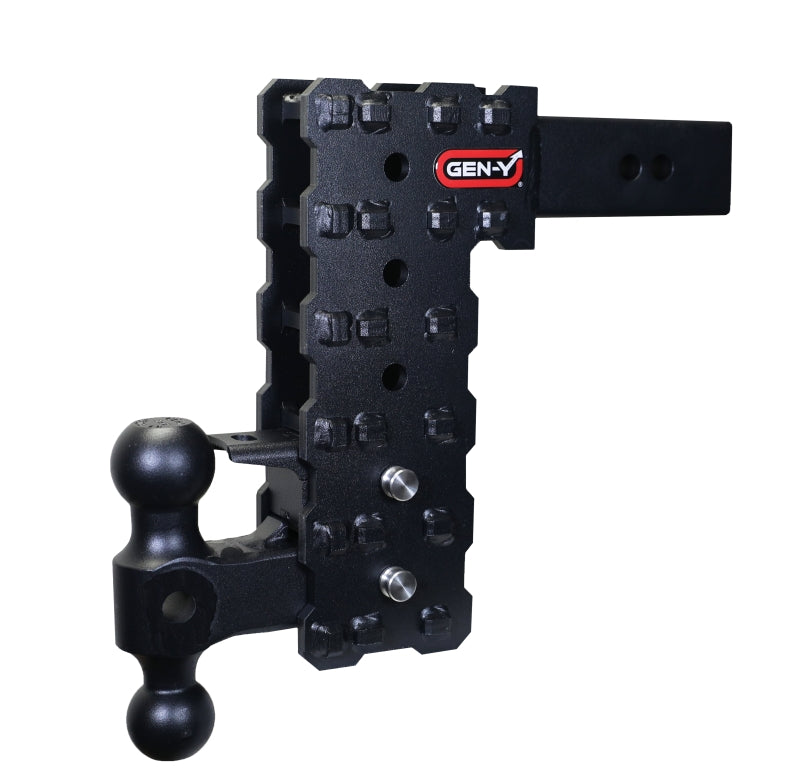 GEN-Y Hitch Gen-Y Phantom-X 2.5in Solid Shank 10in Drop 1.6K TW 16K Hitch w/GH-051 & GH-032 (No Flat Towing)