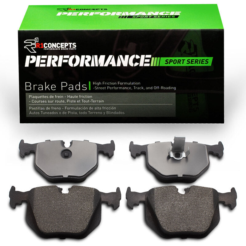R1 Concepts R1 91-10 Land Rover Range Rover Rear Performance Sport Brake Pads