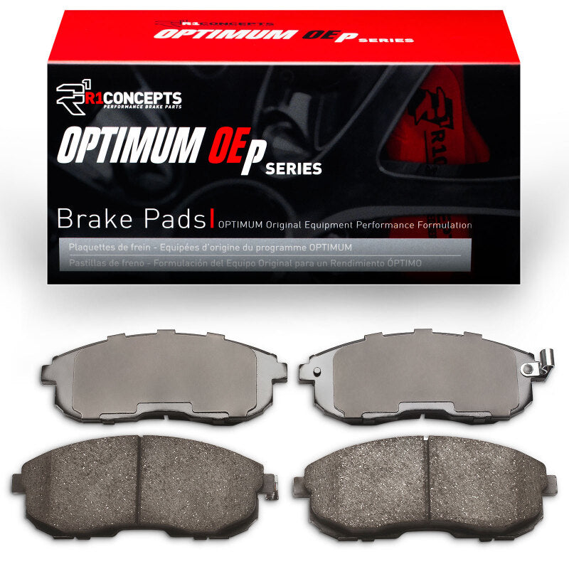 R1 Concepts R1 1989-06 Nissan Sentra Front Optimum OE Brake Pads